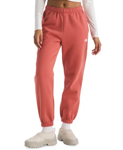 The North Face Women's Evolution Logo Jogger Pants In Red