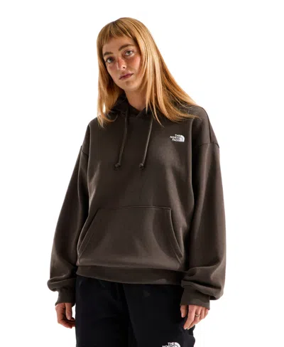 The North Face Women's Evolution Oversized Hoodie Sweatshirt In Brown