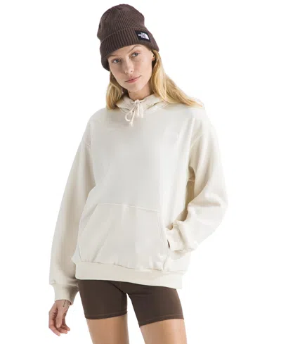 The North Face Women's Evolution Oversized Hoodie Sweatshirt In Metallic