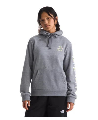 The North Face Women's Evolution Proud Logo Detail Hoodie In Gray