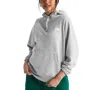 The North Face Nse Box Logo Graphic Hoodie In White Dune