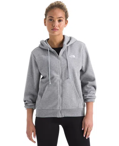 The North Face Women's Evolution Simple Dome Full-zip Hoodie In Gray