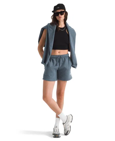 The North Face Women's Evolution Simple Dome Regular Shorts In Blue