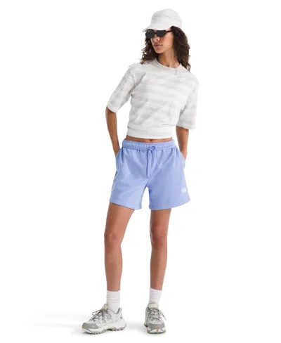 The North Face Women's Evolution Simple Dome Regular Shorts In Blue