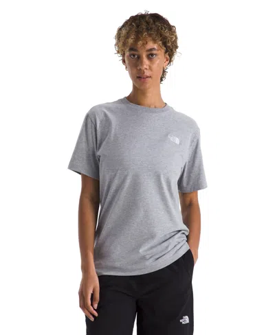 The North Face Women's Evolution Simple Dome Short-sleeve T-shirt In Gray