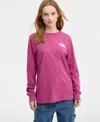 The North Face Women's Evolution Throwback Cotton Top In Purple