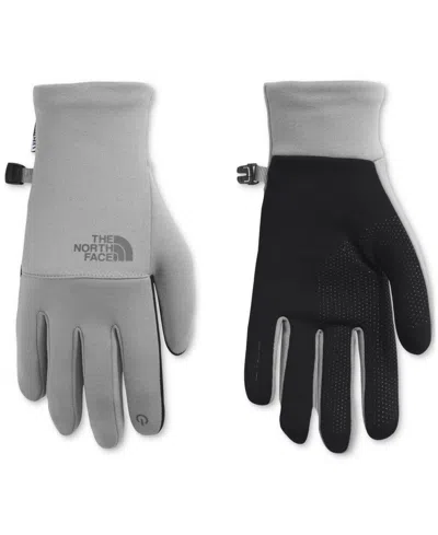 The North Face Women's Fleece Etip Gloves In Tnf Medium Gray
