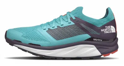 The North Face Women's Flight Vectiv Trail Running Sneakers In Transatlantic Blue/eggplant Purple In Multi