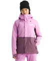 The North Face Women's Freedom Hooded Insulated Jacket In Midnight Mauve