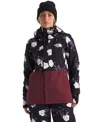 The North Face Women's Freedom Hooded Insulated Jacket In Tnf Black Winter Flower