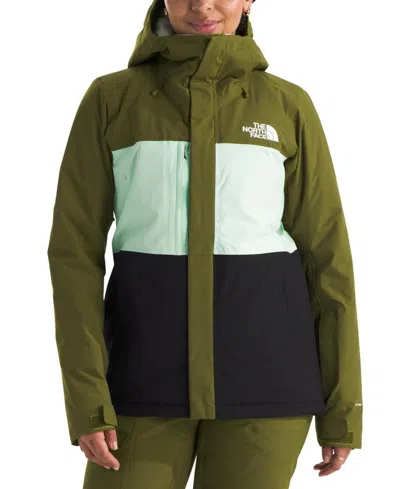 The North Face Women's Freedom Hooded Jacket In Forest Olive