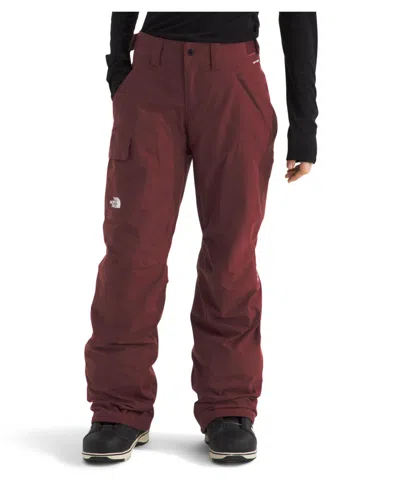 The North Face Women's Freedom Insulated Pants In Burgundy