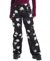 The North Face Women's Freedom Insulated Pants In Tnf Black Winter Flowers Print