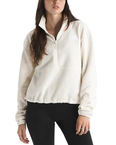 The North Face Women's Glacier Fleece Half Zip Jacket In Black
