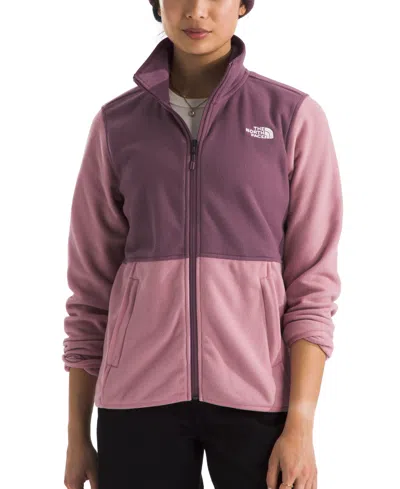 The North Face Women's Glacier Fleece Jacket In Mauve,midnight Mauve