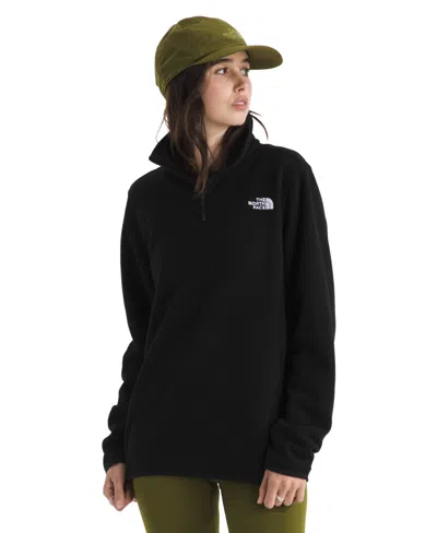 The North Face Women's Glacier Fleece Zip Jacket In Black
