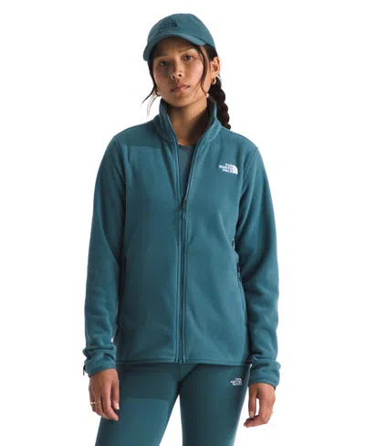 The North Face Women's Glacier Logo Detail Jacket In Blue