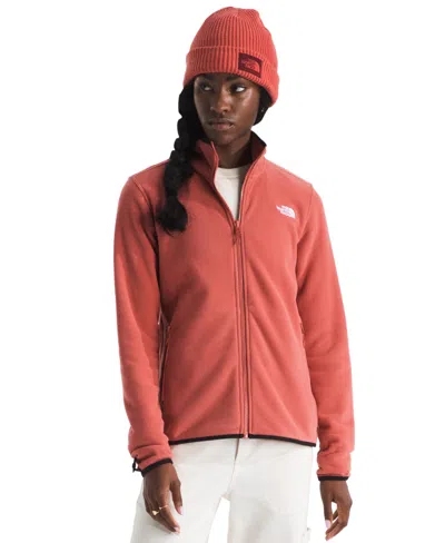 The North Face Women's Glacier Logo Detail Jacket In Pink