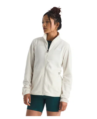 The North Face Women's Glacier Logo Detail Jacket In White