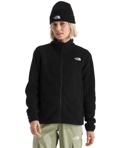 The North Face Women's Glacier Logo Jacket In Black