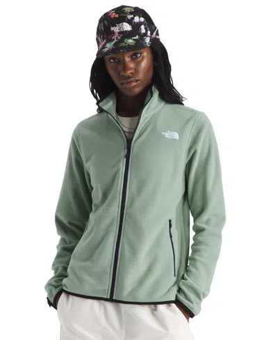 The North Face Women's Glacier Logo Jacket In Green