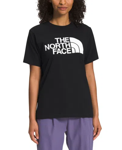 The North Face Black Short Sleeves T-shirt With Logo