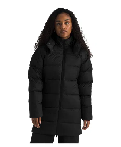 The North Face Women's Hydrenalite City Parka Hooded Jacket In Black