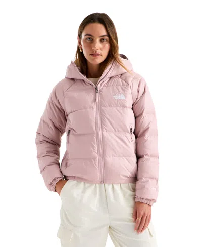The North Face Women's Hydrenalite Hooded Down Jacket In Burgundy