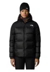 The North Face Womens Black 1996 Retro Brand-embroidery Regular-fit Shell-down Jacket In Black