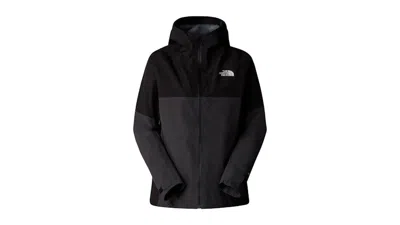 Pre-owned The North Face Women's Jazzi 3l Gtx Jacket In Anthracite Grey/black