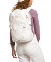 The North Face Jester Luxe Backpack In Gardenia White