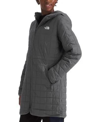 The North Face Women's Junction Insulated Coat In Smoked Pearl