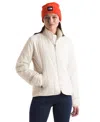 The North Face Women's Junction Insulated Jacket In White Dune