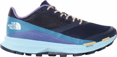 The North Face Women Levitum Running Shoes In Baniff Blue/tnf Navy