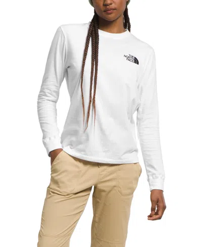 The North Face Box Logo T-shirt In White