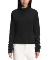 The North Face Long Sleeve Mock Neck Chabot In Black In Black