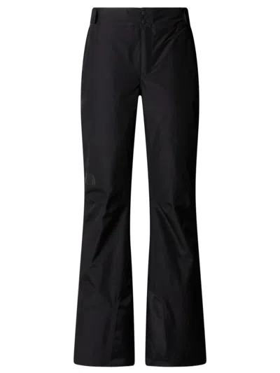 The North Face Women's Mini Belted Ski Jacket Waistband With Secure-zip Hand Pockets & Adjustable Ta In Black