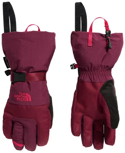 The North Face Women's Montana Waterproof Winter Gloves In Purple