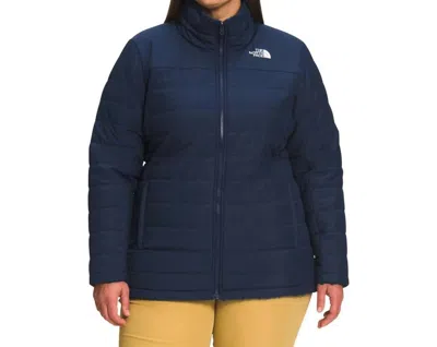The North Face Women's Mossbud Insulated Reversible Jacket In Summit Navy In Multi