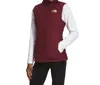The North Face Women's Mossbud Insulated Reversible Vest In Cordovan In Pink