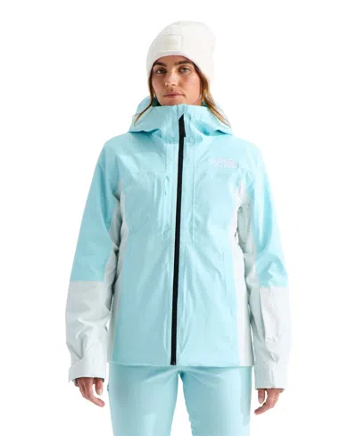 The North Face Women's Mount Bre Ski Hooded Jacket In Blue