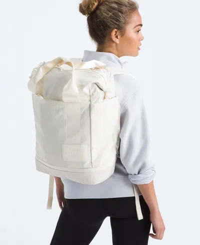 The North Face Women's Never Stop Utility Backpack In White Dune
