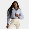 The North Face Women's Nuptse Short Jacket In Gray