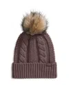 The North Face Women's Oh Mega Faux-fur Pom Beanie