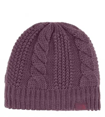 The North Face Women's Oh Mega Lined Beanie In Midnight Mauve In Purple