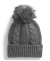 The North Face Women's Oh Mega Pom Beanie In Gray