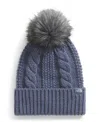 The North Face Women's Oh Mega Pom Beanie In Purple
