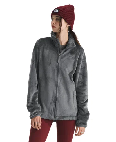 The North Face Women's Osito Full-zip Fleece Jacket In Gray