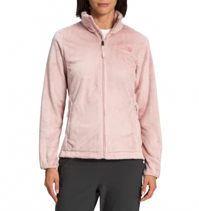 The North Face Women's Osito Full Zip Fleece Jacket In Pink Moss