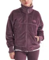 The North Face Women's Osito Lux Fleece Jacket In Midnight Mauve
